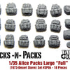 1/35 Scale resin kit US Alice Packs "Large Full" (1973-1995)