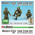 1/35 scale resin model kit Modern ROK Army Tank Crew set 3 Figures (Woodland Uniform)