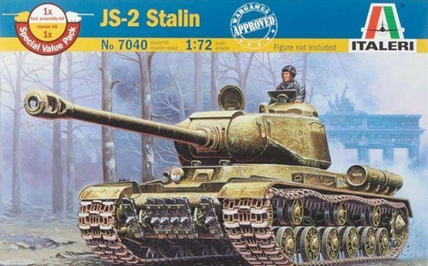 ITALERI 1/72 scale WW2 Soviet Russian JS-2M STALIN tank