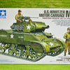 Tamiya 1/35 scale WW2 US American M8 Carriage with 3 Figures