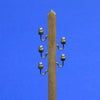 1/35 Scale Telegraphic pillar with insulators Set contains not assembled pcs