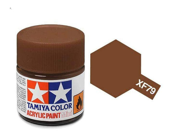 TAMIYA MINI ACRYLIC - XF-79 LINO DECK BROWN