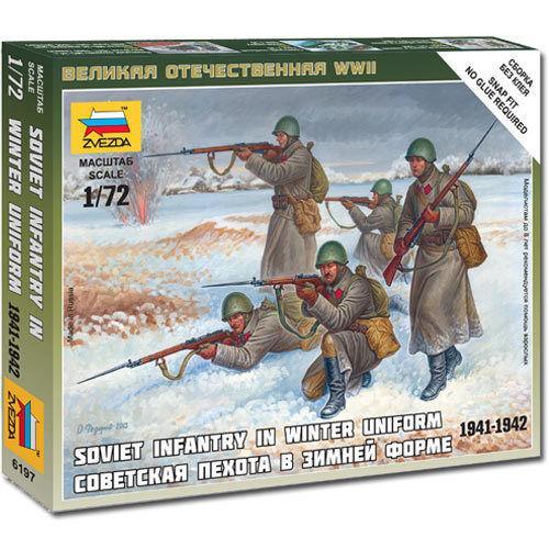 Zvezda 1/72 - Figura Di Cecchino Sovietico Della Seconda Guerra Mondiale - Kit Modellismo Storico, Età 14+