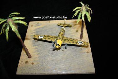 1/72 Scale vignette airfield spot (psp)  palm trees