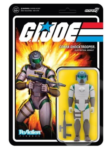Super7 G.I.JOE Cobra Shocktrooper A ReAction Figure