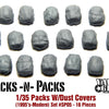 1/35 Scale resin kit US Alice Packs "Medium With Dust Covers"