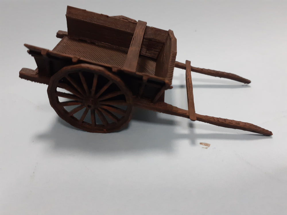 Wargaming Warhammer 28mm small 2 wheel cart