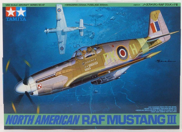 TAMIYA 1/48 AIRCRAFT N.A. RAF MUSTANG III