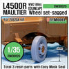 WW2 Allies L4500 Maultier Wheel-(DUNLxP) set (for Zvezda 1/35)