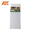 AK Interactive Dry Sandpaper 400 Grit. 3 units