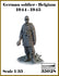 ARDENNES MINIATURE 1/35 WW2  German soldier - Belgium 1944-1945 #1