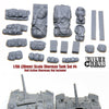 1/56 scale, 28mm Wargaming WW2 Allied Sherman Tank Set #4 (2 pack for Bolt Action Tanks)