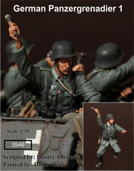 1/35 Scale Resin Figure kit WW2 German Panzergrenadier 1