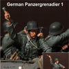 1/35 Scale Resin Figure kit WW2 German Panzergrenadier 1