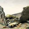 1/35 Scale Destroyed modern Wall section