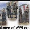 1/35 Scale model kit Tankmen of WWI / WW1 era