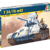ITALERI 1/72 scale WW2 SOVIET T34/76 RUSSIAN TANK