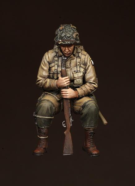 1/35 Scale Resin model kit WW2 U.S. Army Airborne on Sherman. #6