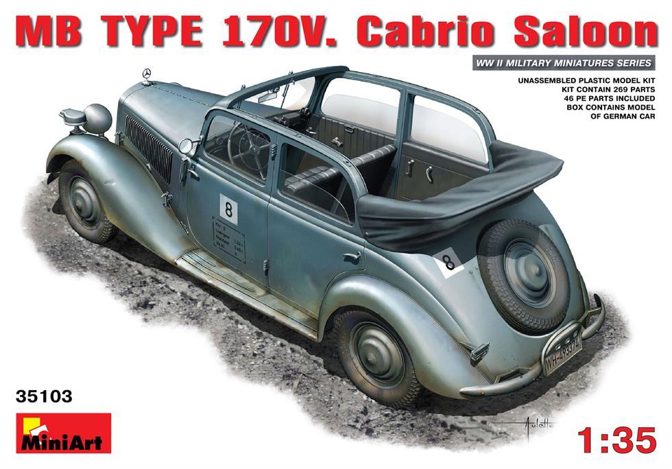 Miniart 1:35 German Staff Car 170V