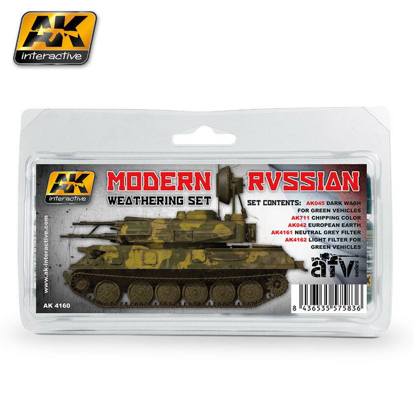AK WEATHERING MODERN RUSSIAN WEATHERING SET