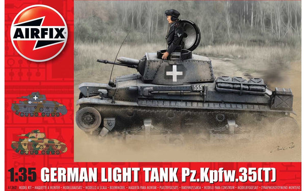 Airfix 1/35 scale WW2 German Pz.Kpfw. 35(t) German Light Tank