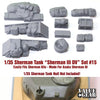 1/35 scale resin kit US Sherman Engine Deck & Stowage Set #15