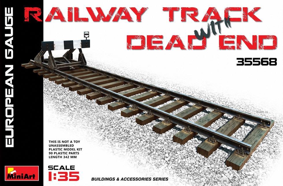Miniart 1:35 - Railway Track & Dead End European Gauge