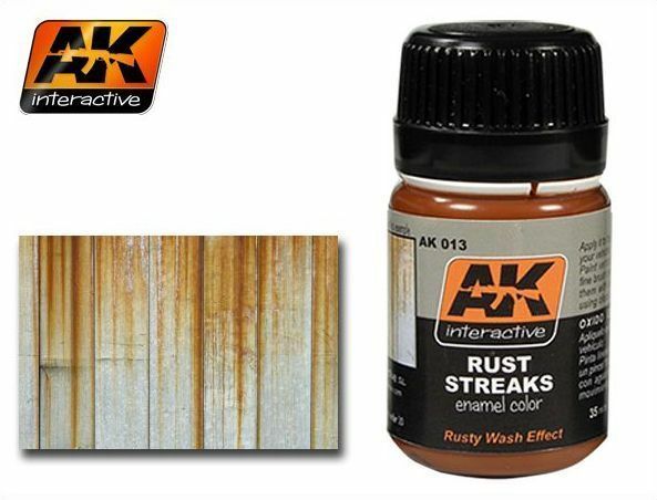 AK WEATHERING RUST STREAKS