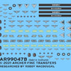 Archer Decals -German early war uniform patches for panzergrenadiers 1/35