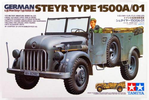 Tamiya 1/35 scale WW2 German Steyr Type 1500A/01