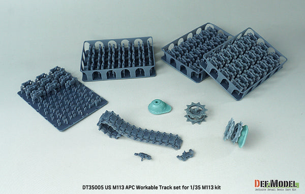 DEF Models 1/35 US M113 APC Workable Track set (for 1/35 M113 kit)