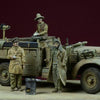 1/72 scale WW2 Breakfast in the Sahara LRDG patrol (3 figs only)