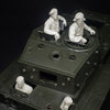 Panzerart WW2 British tank crew set 1/35 scale resin figure kit