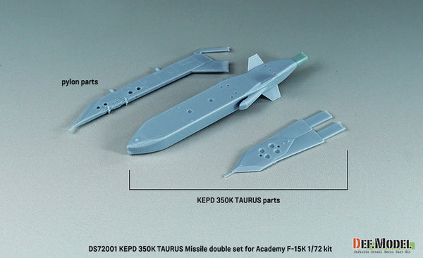 DEF Models 1/72 KEPD 350K TAURUS Missile double set (for Academy F-15K 1/72)