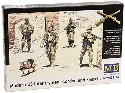 Masterbox 1:35 Modern US Infantrymen 'Cordon and Search'