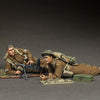 SOGA WW2 Sergeant and Machine gunner British infantry at rest. model kit 1/35 scale