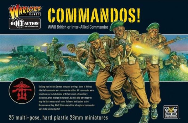 Warlord Games 28mm Bolt Action - WW2 BRITISH COMMANDO