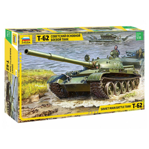 Zvezda 1/35 T-62 Soviet Main Battle Tank