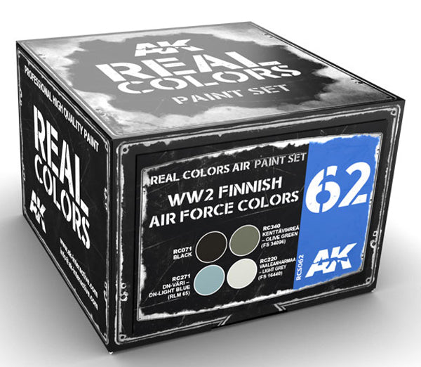 AK Real Color -  WW2 FINNISH AIRFORCE COLORS