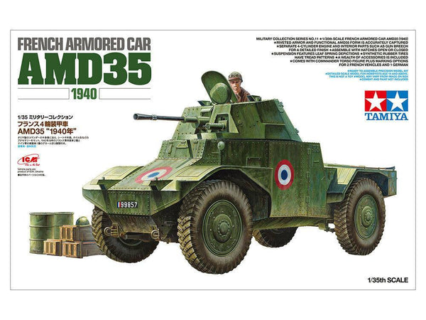 Tamiya 1/35 scale 1/35 AMD35 1940 French Armoured Car