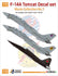 DEF models 1/144 F-14A Tomcat Decal set - Movie Collection No.7 for Revell, Ace corp. Academy kit)
