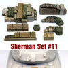 1/35 Scale Resin kit Sherman Engine Deck and Stowage Sets #11