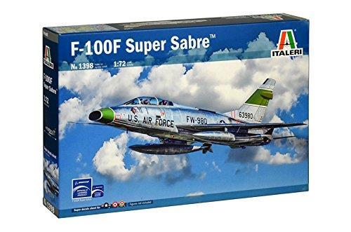 Italeri 510001398 1:72 F-100F Super Sabre