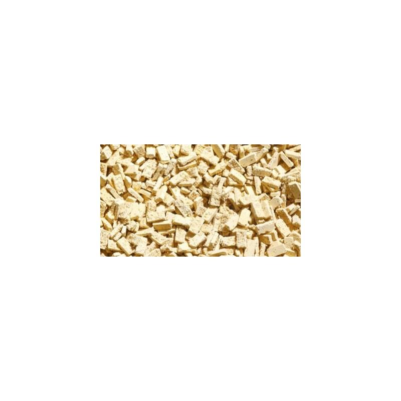 1/72 Scale clay bricks (w straw filling loam color beige) 4,000 pcs.
