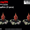 1/35 scale 3D printed model kit Camp-fire (3 pcs) / All Scales