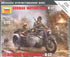 Zvezda 1/72 scale GERMAN MOTORCYCLE R-12