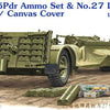 1/35 Scale 25-pounder Field Gun Ammunition set No.27 Limber with Canvas Cover (designed to be used with Cyber-Hobby and Tamiya