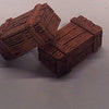 1/35 Scale Wooden Crates Medium  pack