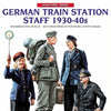 Miniart 1/35 scale German Train Station Staff 1930-40s