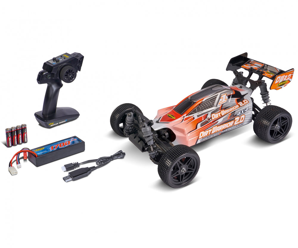 CARSON R/C 1:10 scale X10 Dirt Warrior Sport 2.0 100% RTR car model